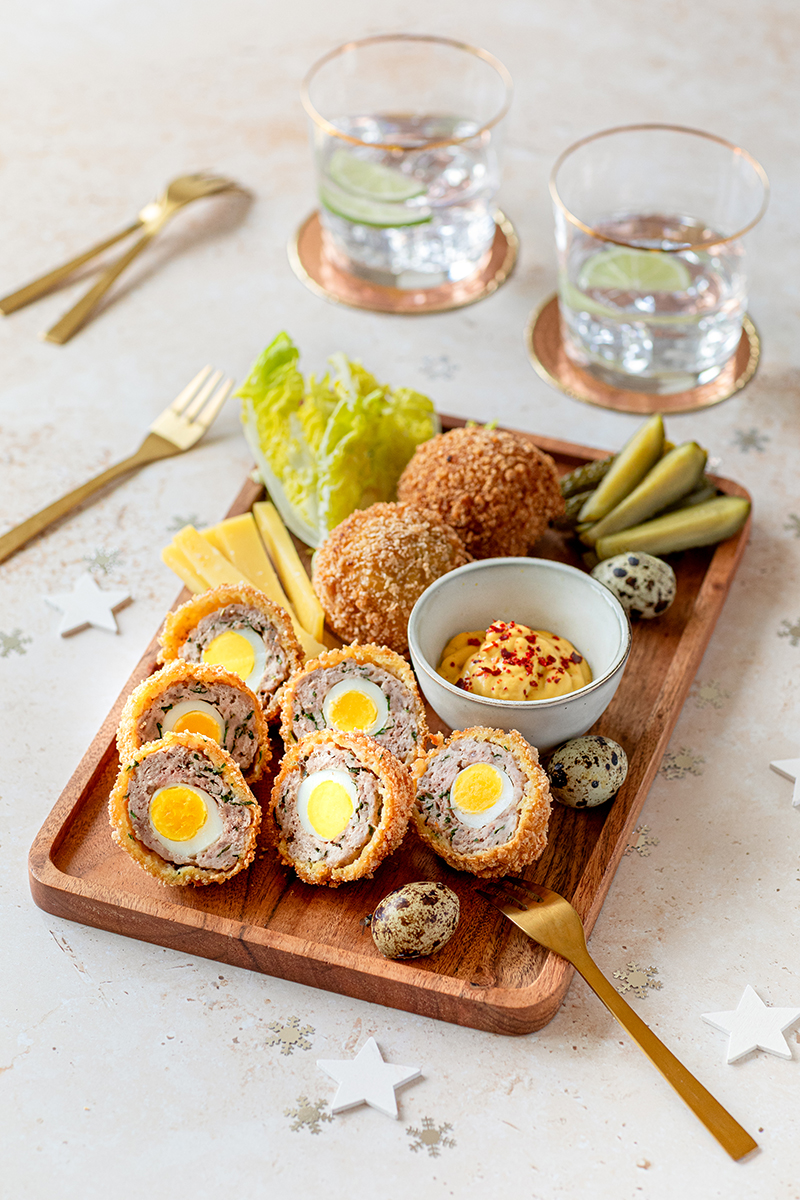 Scotch eggs de veau