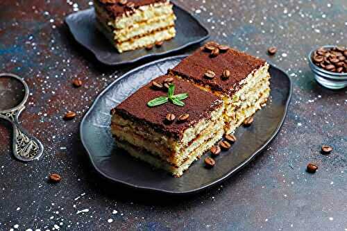 Gâteau tiramisu