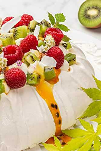 Pavlova au kiwi