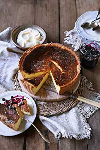 La tarte au fromage blanc