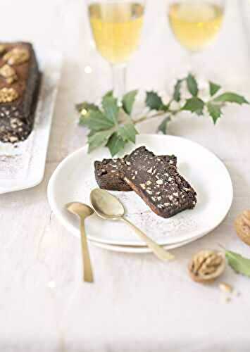 Bûche au chocolat et Marrons du Périgord-Limousin