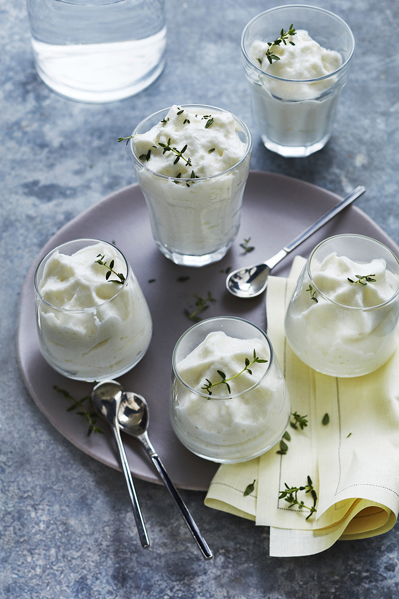 Espuma de pommes de terre à l’huile de noix