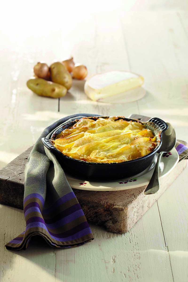 Tartiflette traditionnelle aux Pompadour Label Rouge