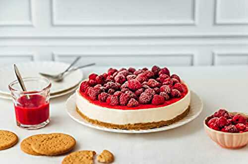 Cheesecake Framboise (sans cuisson) Les 300 Laitiers Bio