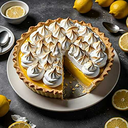 La tarte au citron meringuée