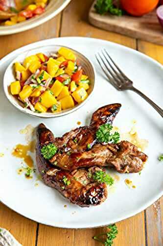 Aiguillettes de Canard Français, grillées au miel et sauce soja