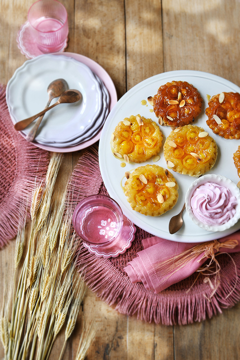 Tartelettes à la tomate façon tatin