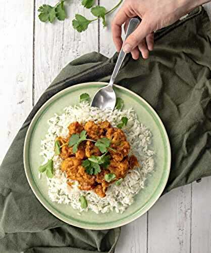 Tikka Massala veggie au chou-fleur