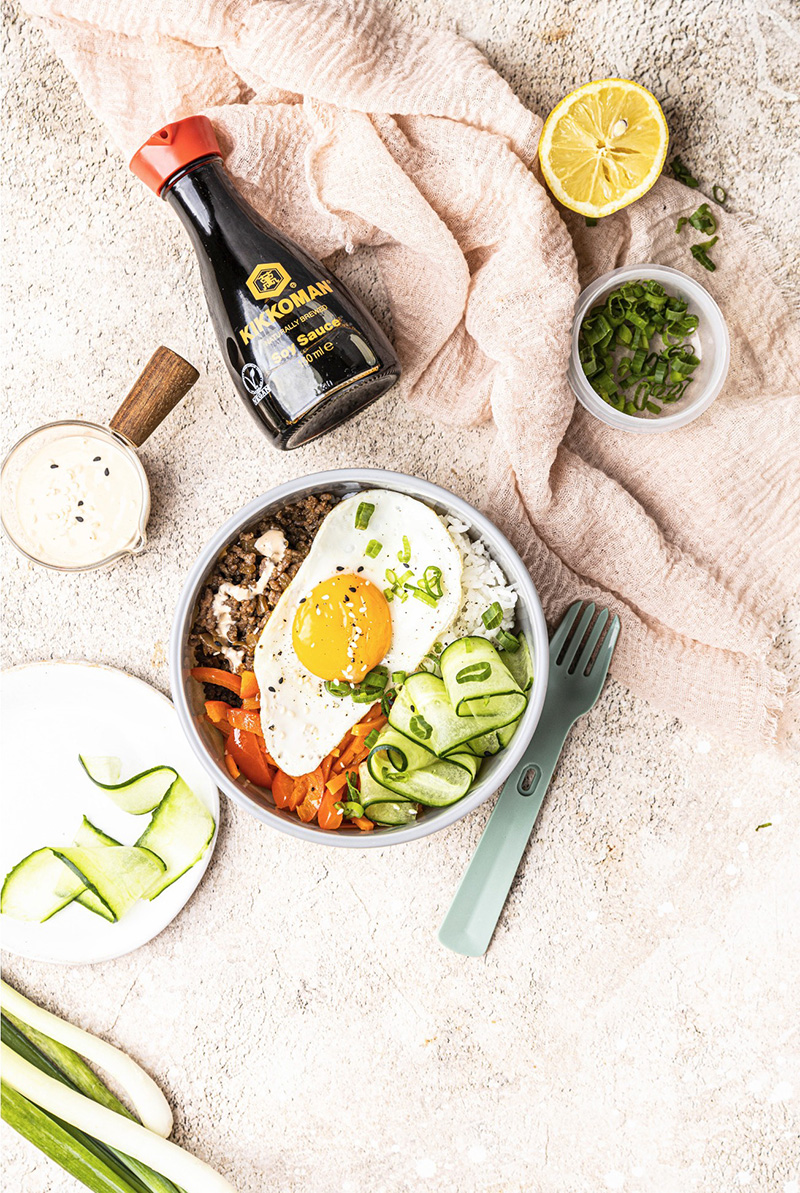 Bowl au bœuf et légumes