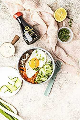Bowl au bœuf et légumes