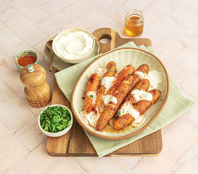 Carottes minute Priméale® tandoori au yaourt