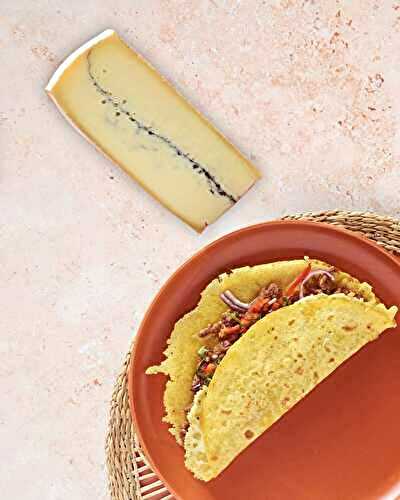 Tacos carnitas au Morbier AOP