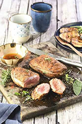 Magret cajun au BBQ