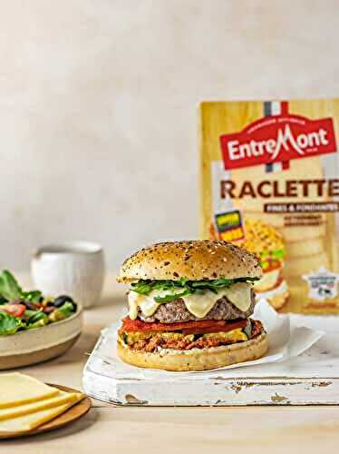Burger Provençal au fromage à Raclette Entremont