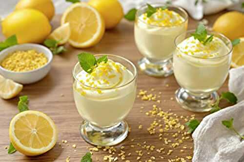 Mousse au citron et mascarpone