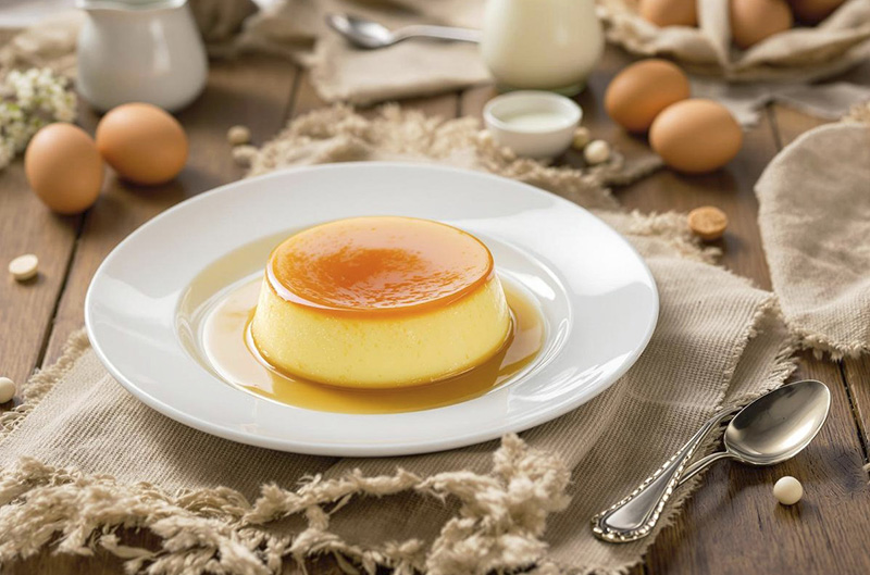 Crème renversée au caramel