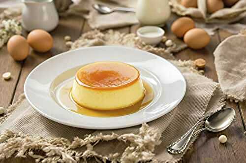 Crème renversée au caramel