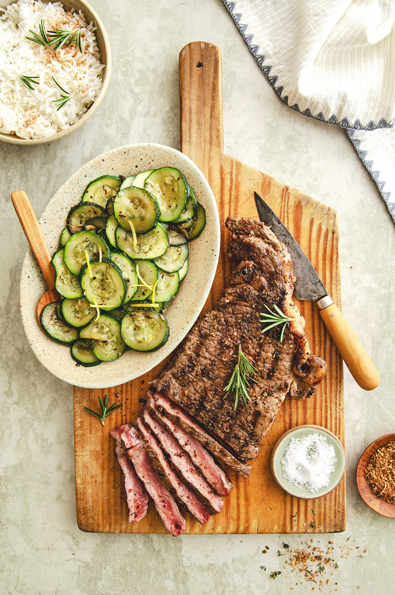 Faux-filet de bœuf cajun