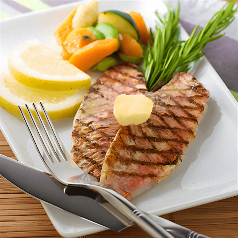 Filets de rouget grillés au Beurre Gastronomique PRÉSIDENT