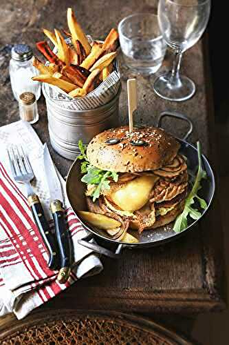 Burger de veau à la tomme de Savoie fondante