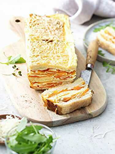 Croque cake aux légumes d’automne