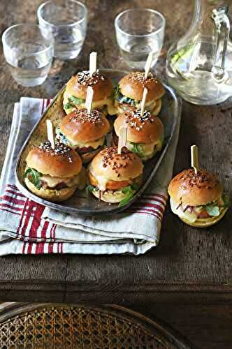 Duo de mini burgers