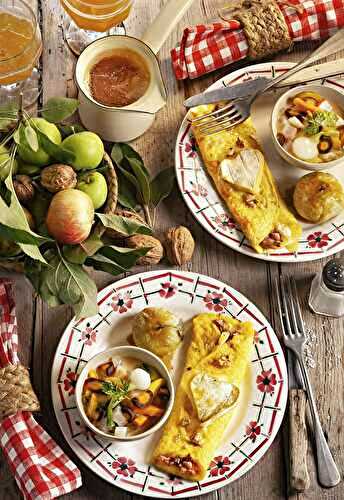 L’omelette automnale de Normandie