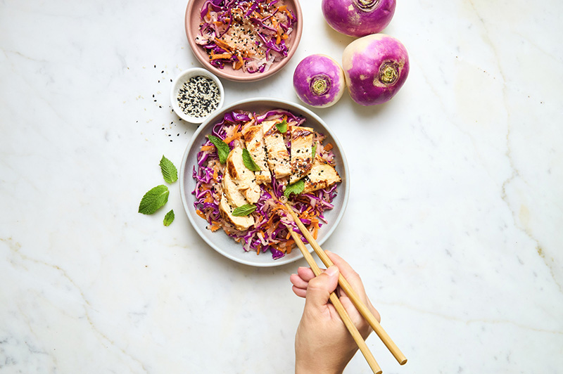 Salade thaï & poulet grillé