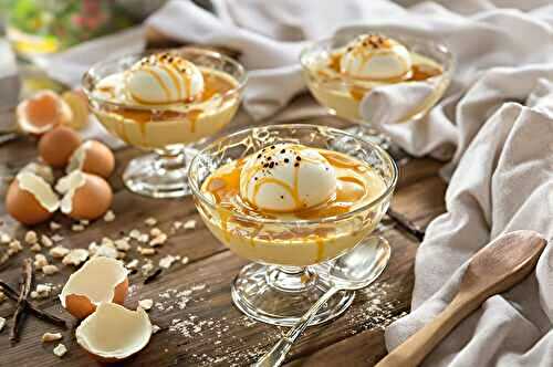 Îles flottantes express au micro-ondes