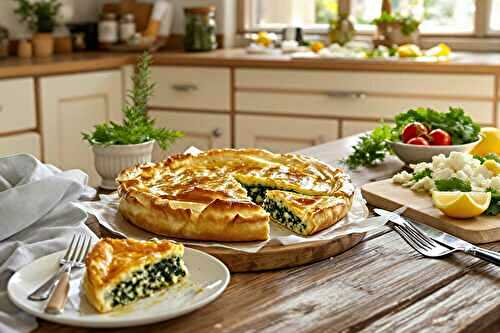 Spanakopita traditionnelle