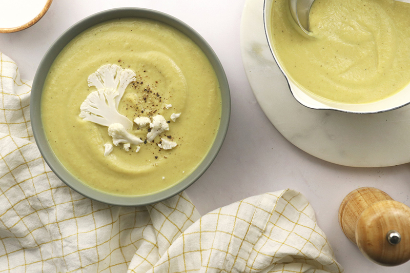 Velouté coco chou-fleur