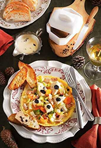 L’omelette béarnaise comme une poule au pot truffée