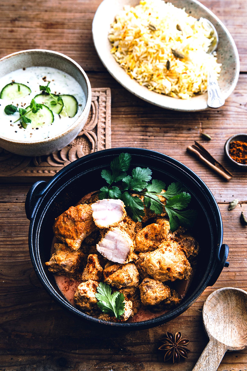 Sauté de veau tandoori