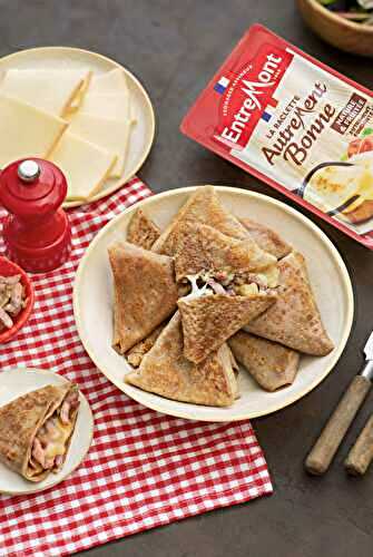 Crêpes de sarrasin façon samossa à la Raclette Autrement Bonne Entremont