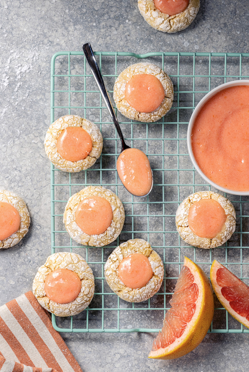 Cookies au Pamplemousse Rose de Floride