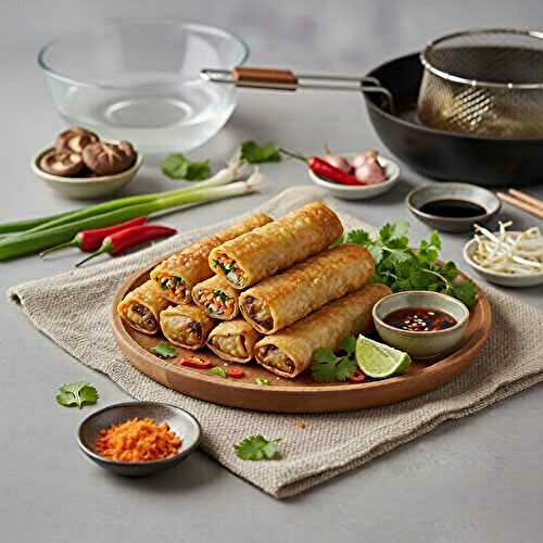 Nems croustillants aux légumes