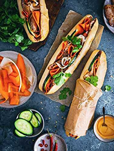 Bánh mi au rôti de porc