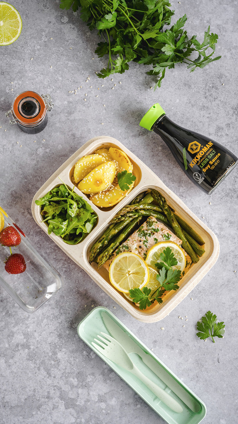 Rôti de saumon au four