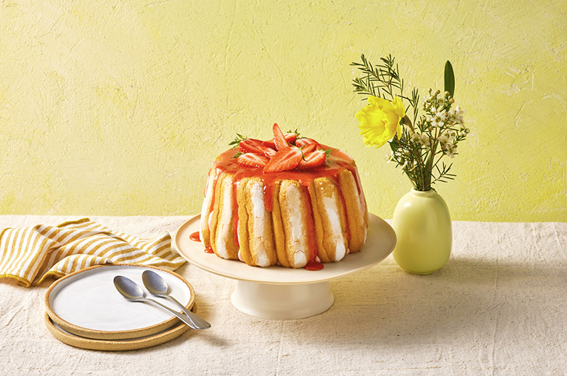 La charlotte aux fraises