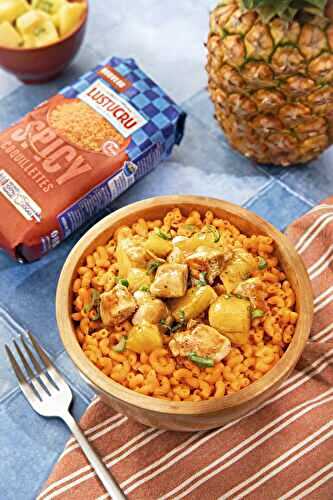 Poulet ananas – Coquillettes Spicy
