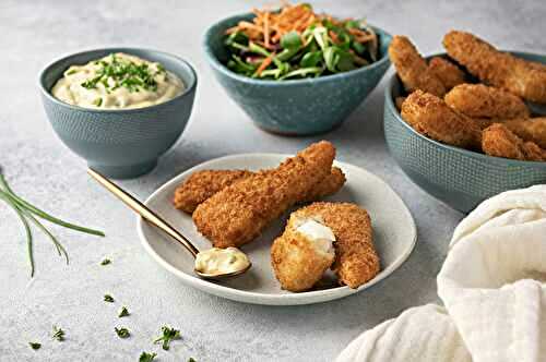 Nuggets de tacaud croustillants