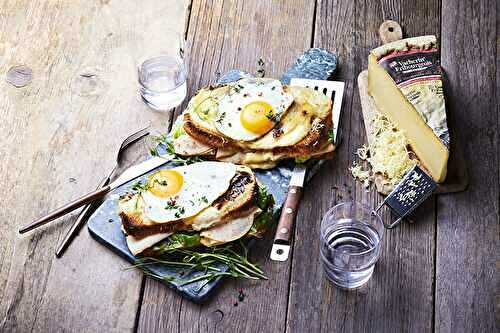 Croque madame fondant au Vacherin® Fribourgeois AOP