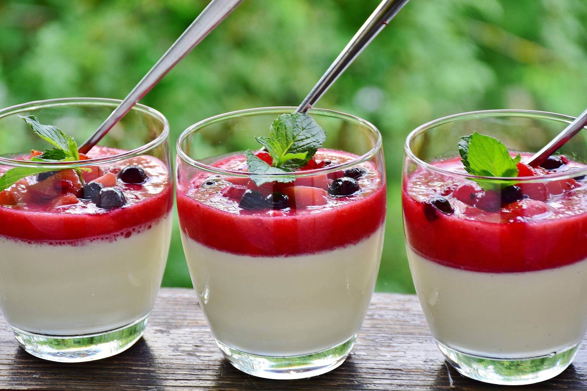 👉🍒 Recette Panna Cotta Açai