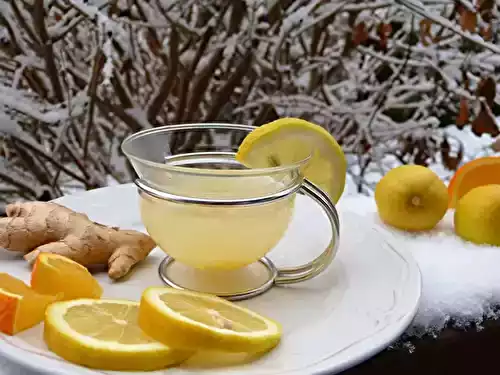 Limonade brésilienne à l'acérola et au gingembre