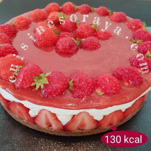 Cheesecake à la fraise