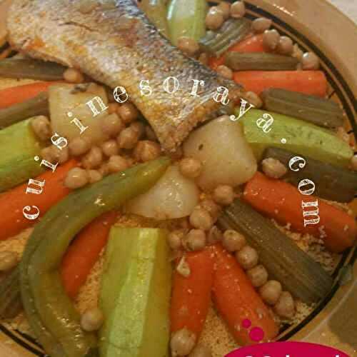 Couscous au poisson aux légumes d’été