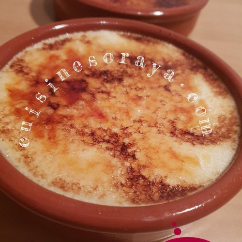 Crème brûlée à la vanille