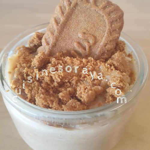 Crème dessert au spéculoos