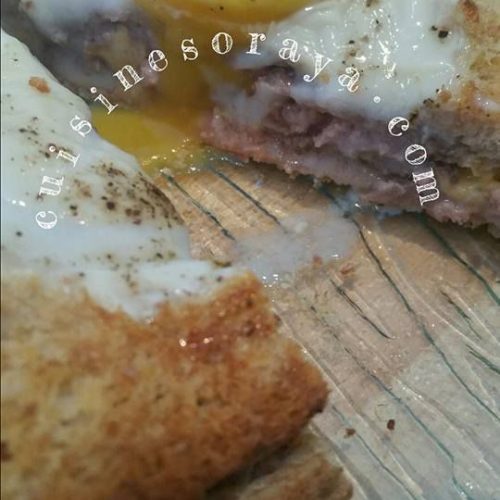 Croque madame revisité