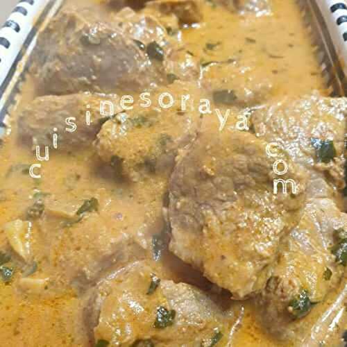 Curry d’agneau